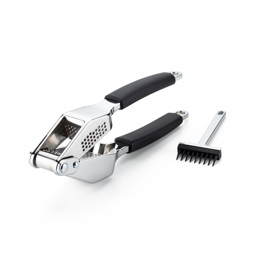 CrushPro Soft-Handle Garlic Press