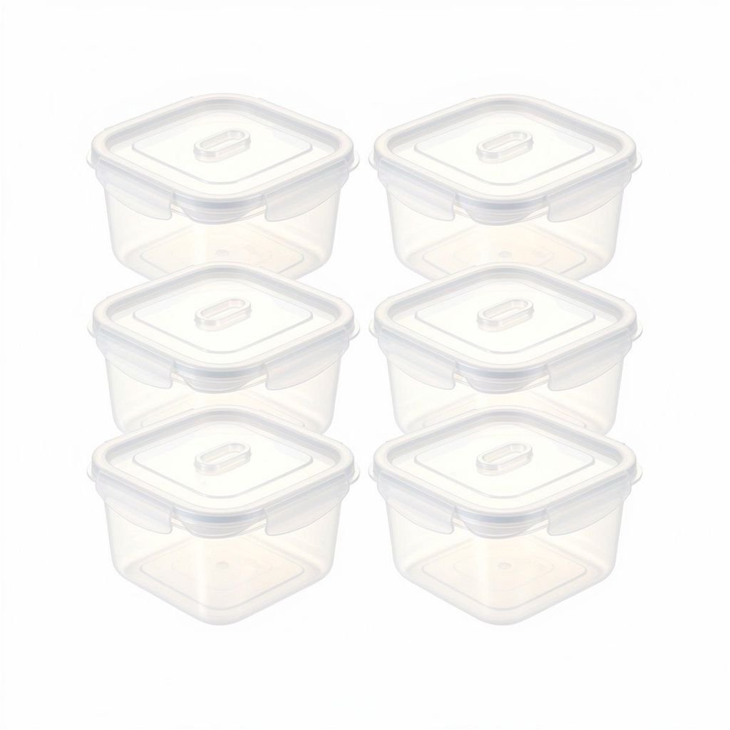IceBlock Stackable Freezer Containers, Set of 8