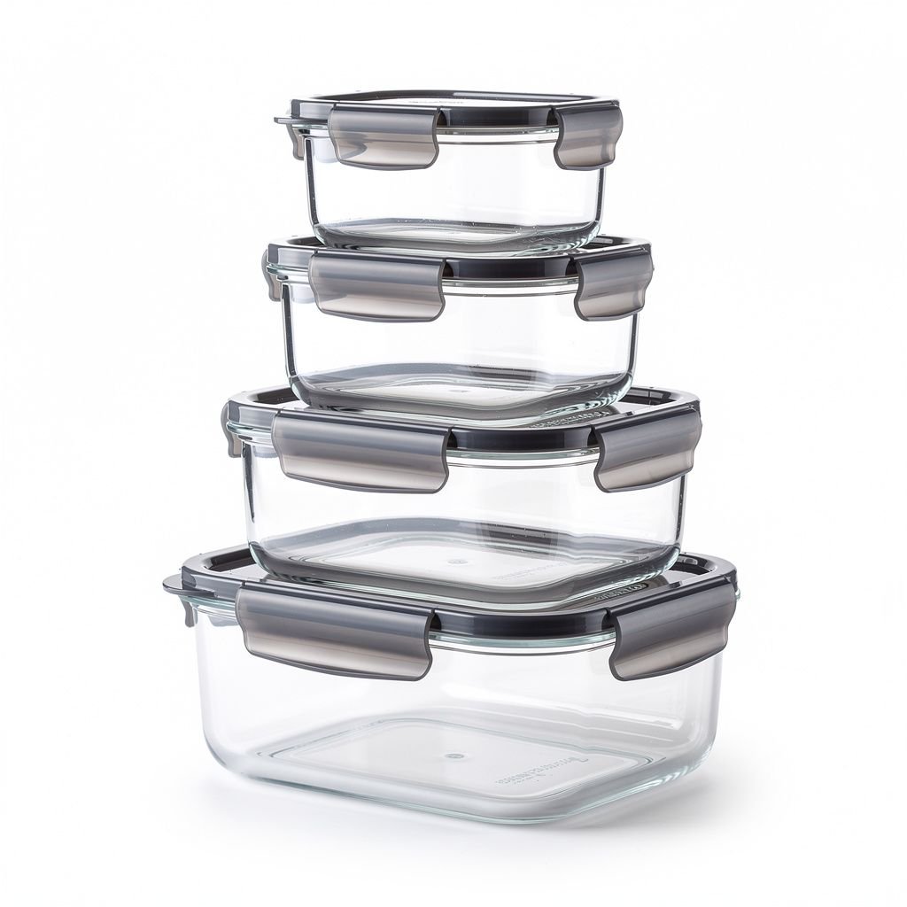 ClearSeal 14-Piece Borosilicate Glass Food Storage Set