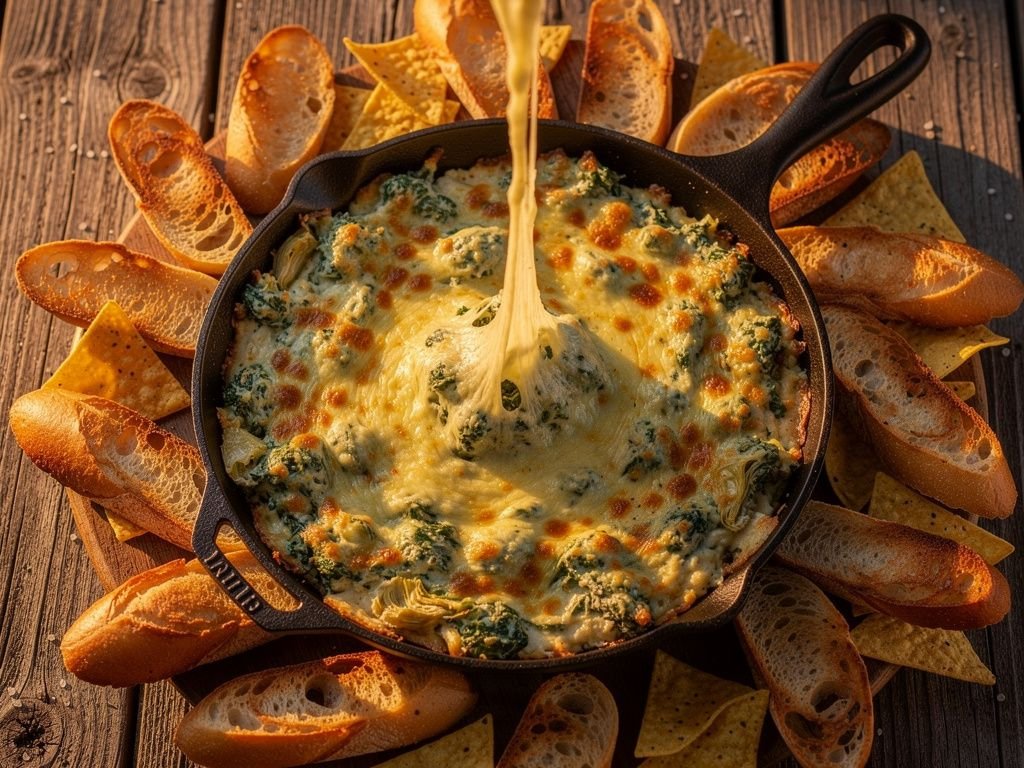 Baked Spinach Artichoke Dip