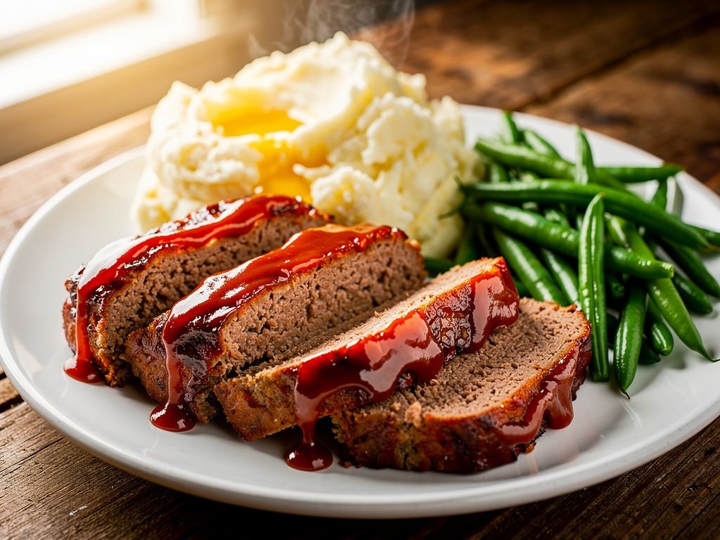 Classic Glazed Beef Meatloaf