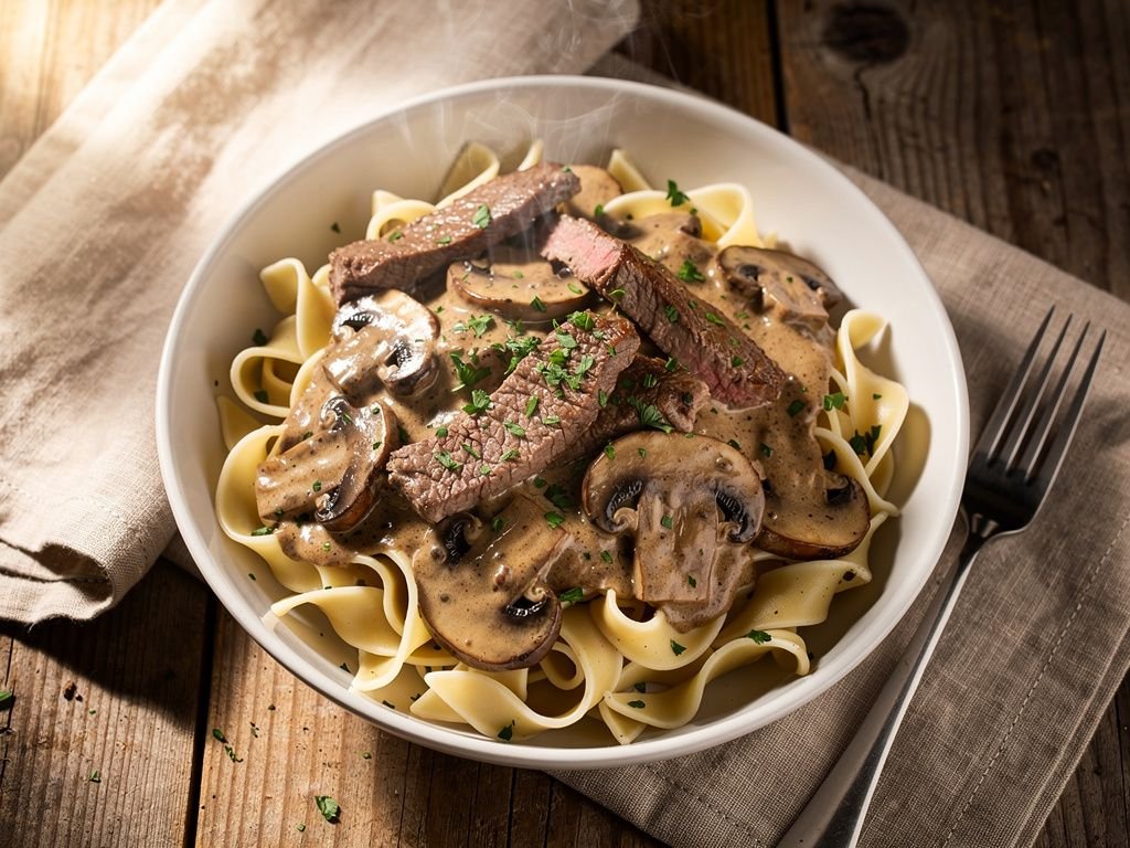 Classic Beef Stroganoff