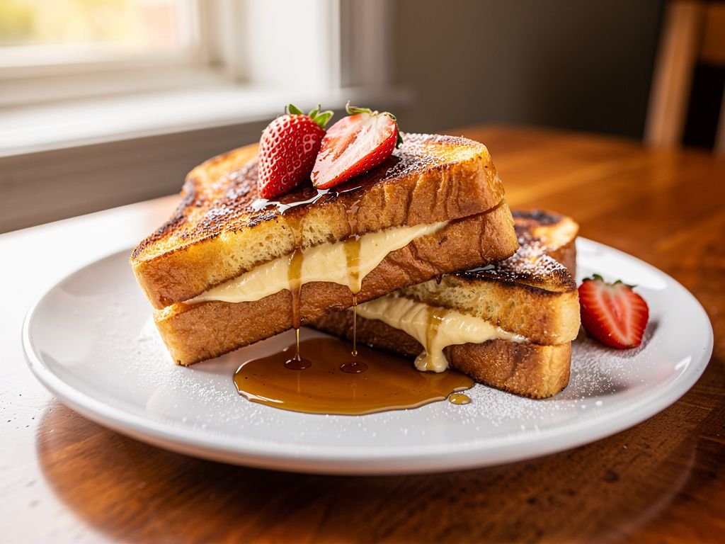 Cream Cheese Stuffed French Toast