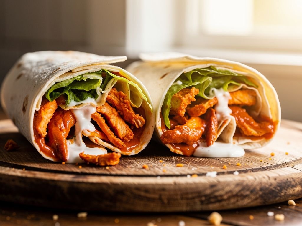 Buffalo Chicken Wraps