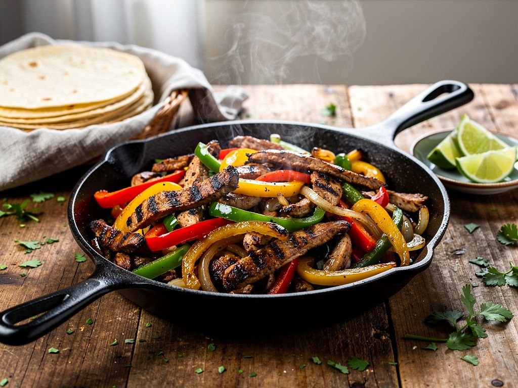 Sizzling Chicken Fajitas