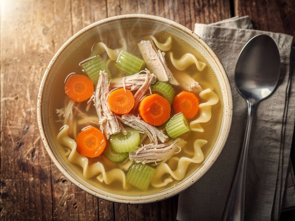 Classic Homemade Chicken Noodle Soup