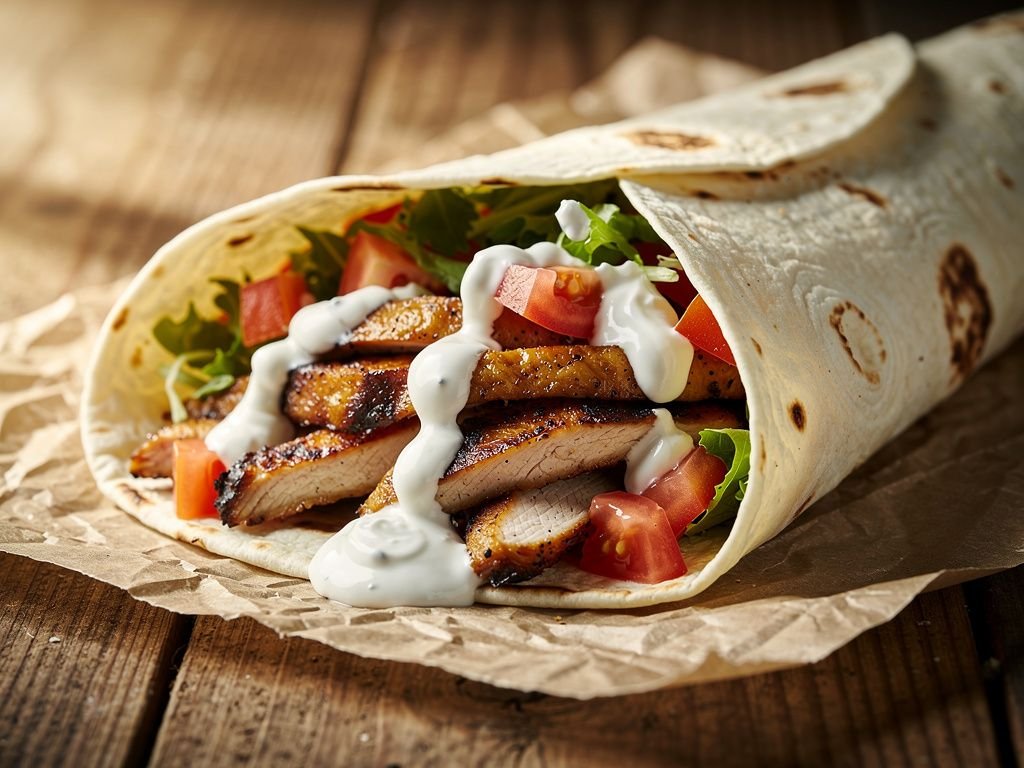 Chicken Shawarma Wraps