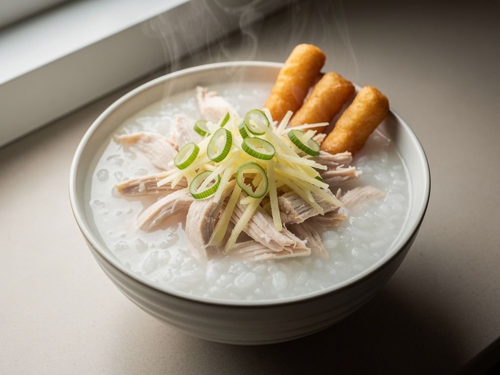 Chicken and Ginger Congee