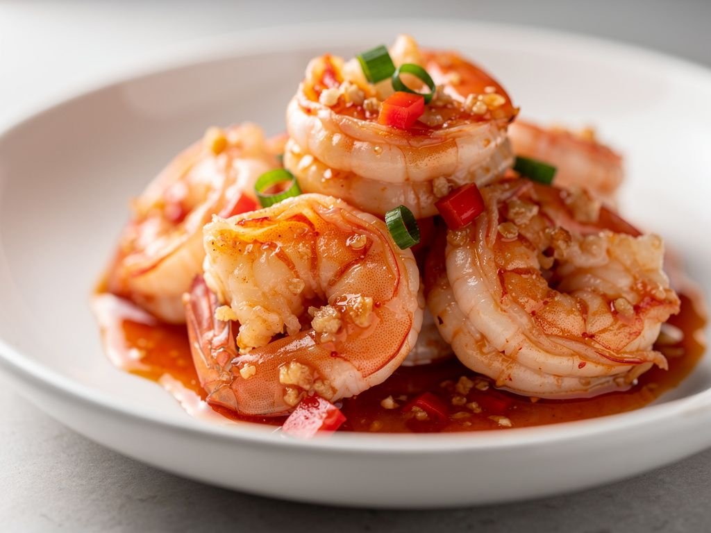 Shrimp with Garlic Sauce