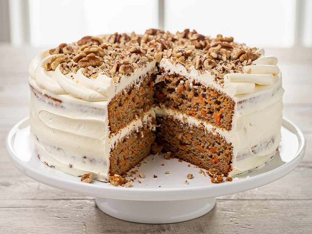 Carrot Cake with Cream Cheese Frosting