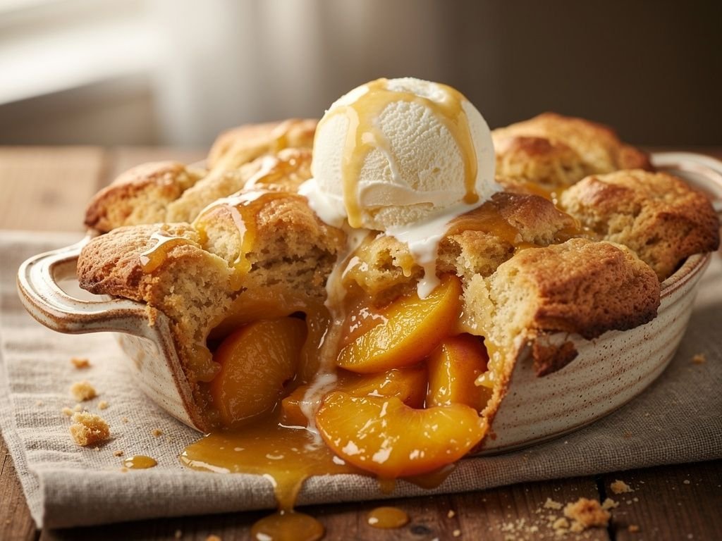 Southern Peach Cobbler