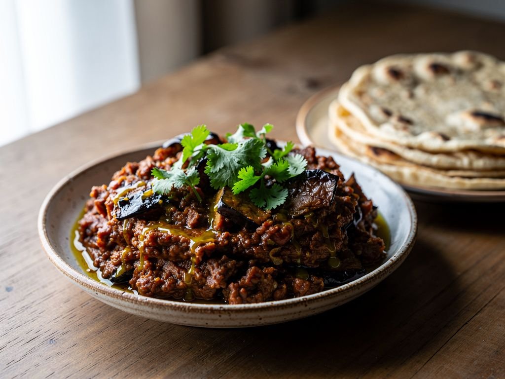 Baingan Bharta (Smoky Roasted Eggplant Mash)