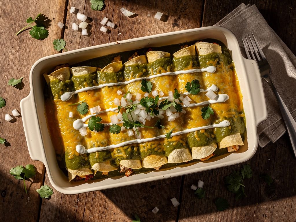 Chicken Enchiladas Verdes
