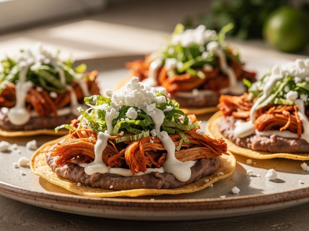 Chicken Tinga Tostadas