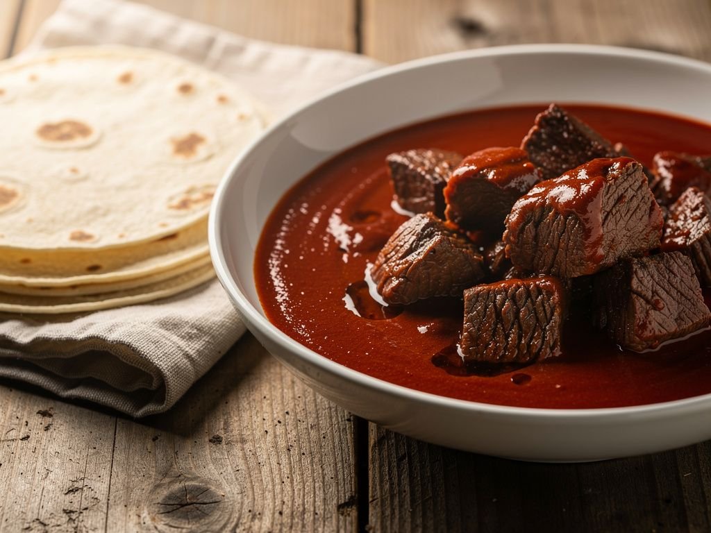 Chile Colorado (Beef in Red Chile Sauce)