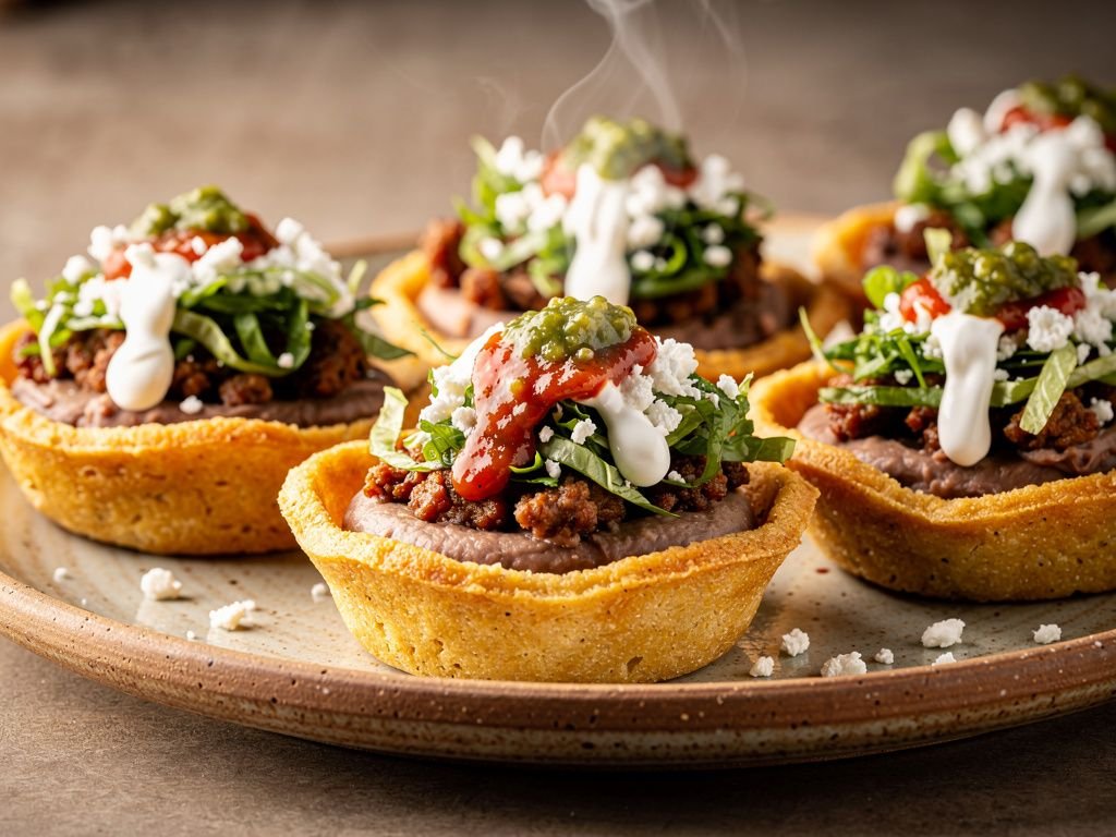Sopes with Chorizo and Beans