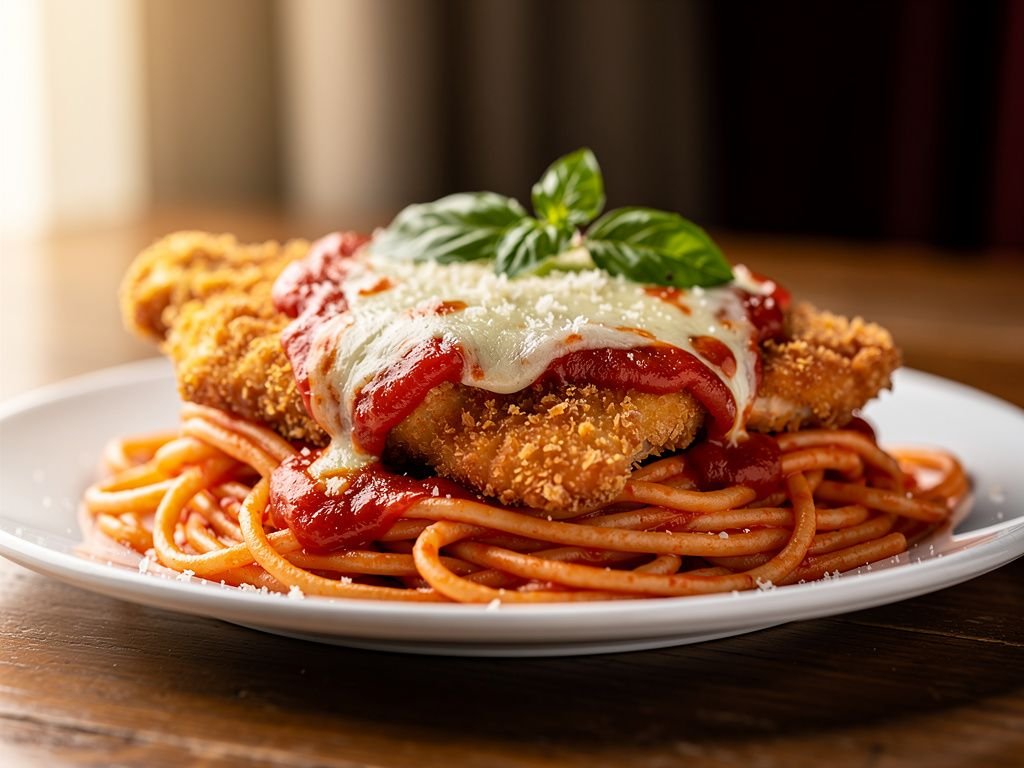 Crispy Chicken Parmesan