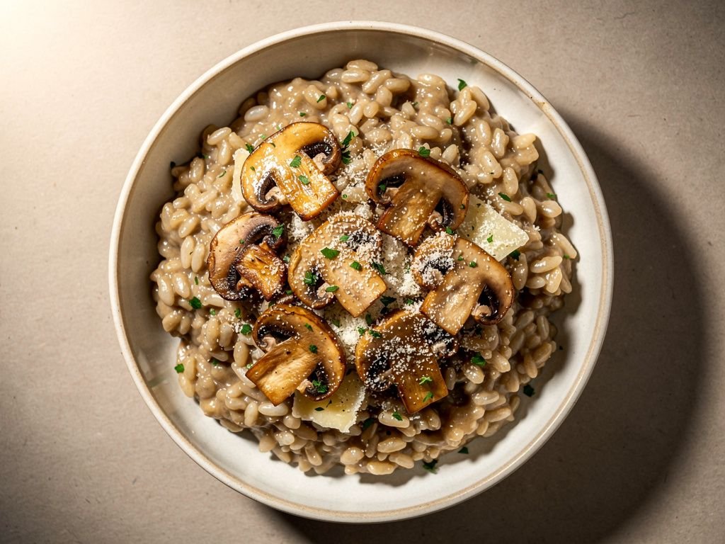 Creamy Mushroom Risotto
