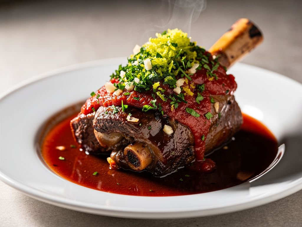 Italian Braised Beef Shanks (Osso Buco Style)