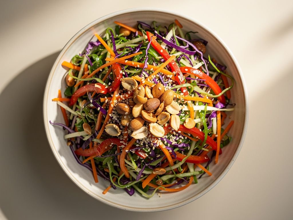Crunchy Sesame Ginger Slaw