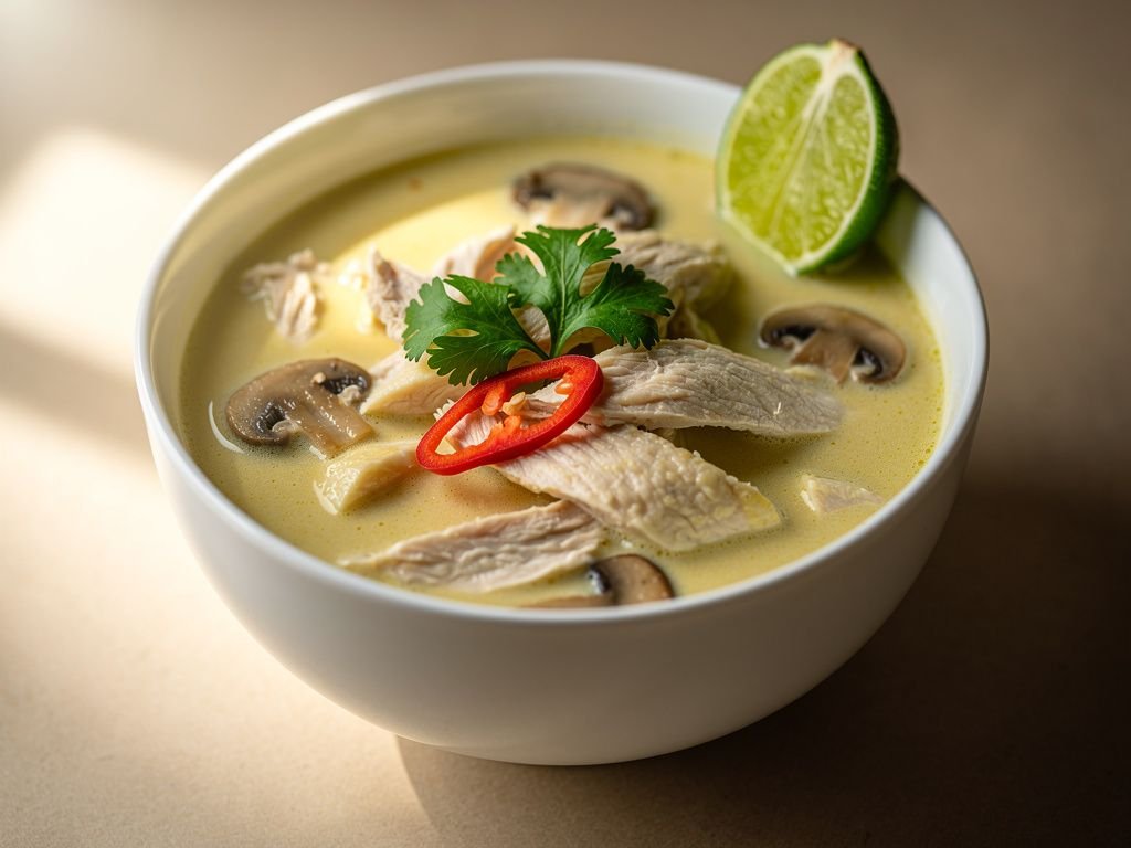 Thai Coconut Chicken Soup